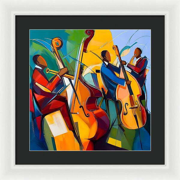 Rhythm in Color - Framed Print