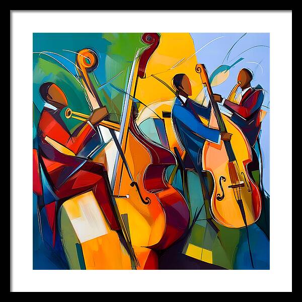 Rhythm in Color - Framed Print