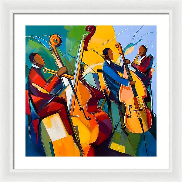 Rhythm in Color - Framed Print