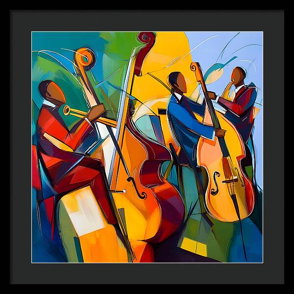 Rhythm in Color - Framed Print