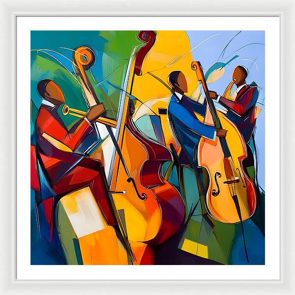 Rhythm in Color - Framed Print
