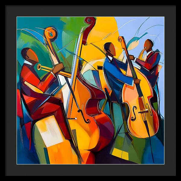 Rhythm in Color - Framed Print