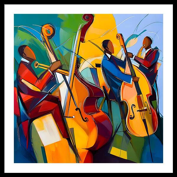 Rhythm in Color - Framed Print