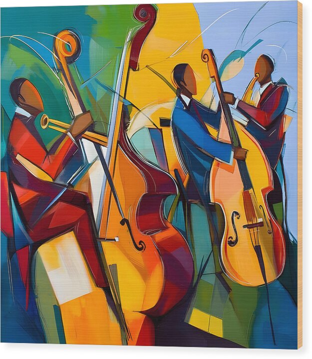 Rhythm in Color - Wood Print