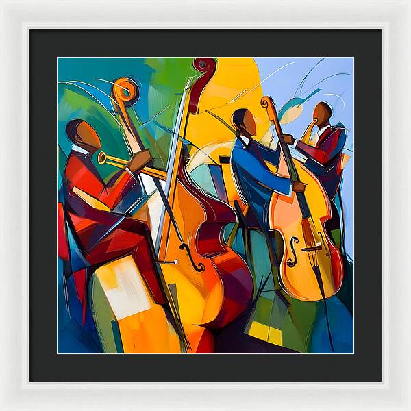 Rhythm in Color - Framed Print