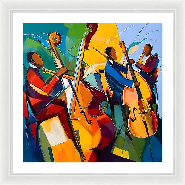 Rhythm in Color - Framed Print