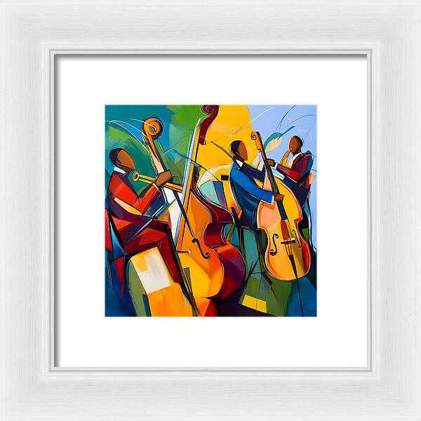 Rhythm in Color - Framed Print