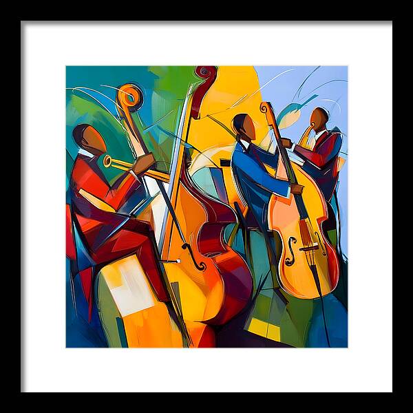 Rhythm in Color - Framed Print