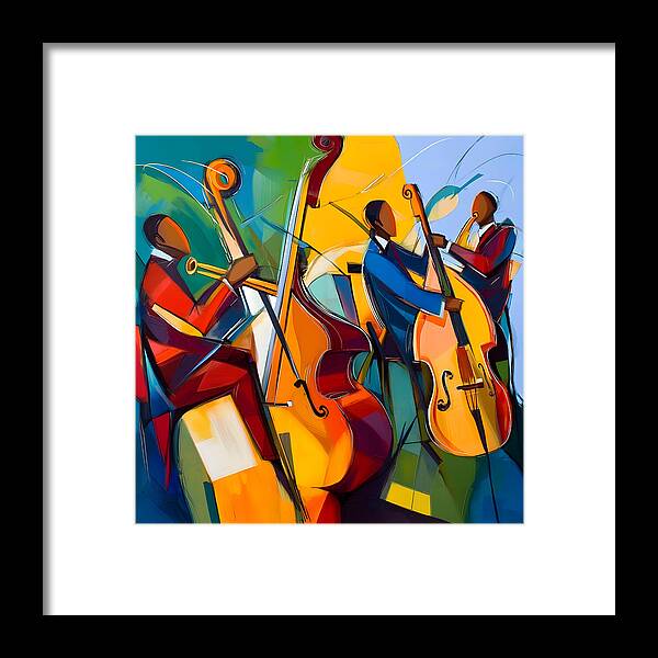 Rhythm in Color - Framed Print