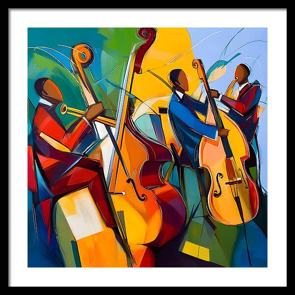 Rhythm in Color - Framed Print