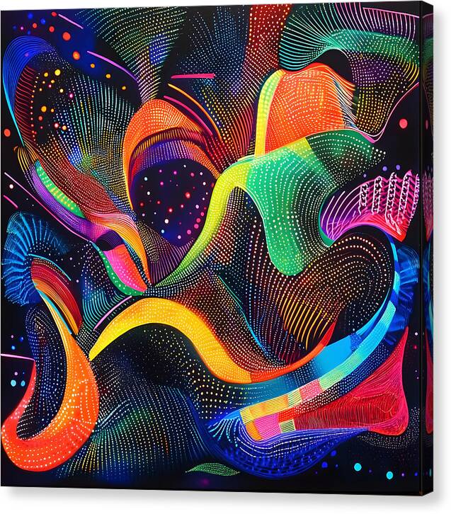Rhythm of the Spectrum - Canvas Print