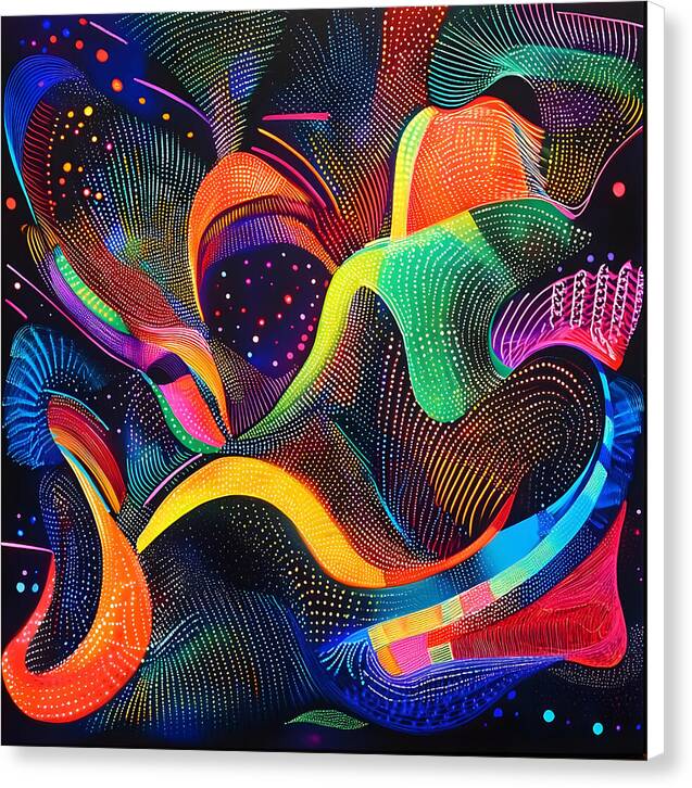 Rhythm of the Spectrum - Canvas Print