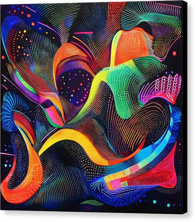 Rhythm of the Spectrum - Canvas Print