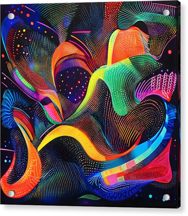 Rhythm of the Spectrum - Acrylic Print