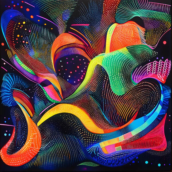 Rhythm of the Spectrum - Art Print