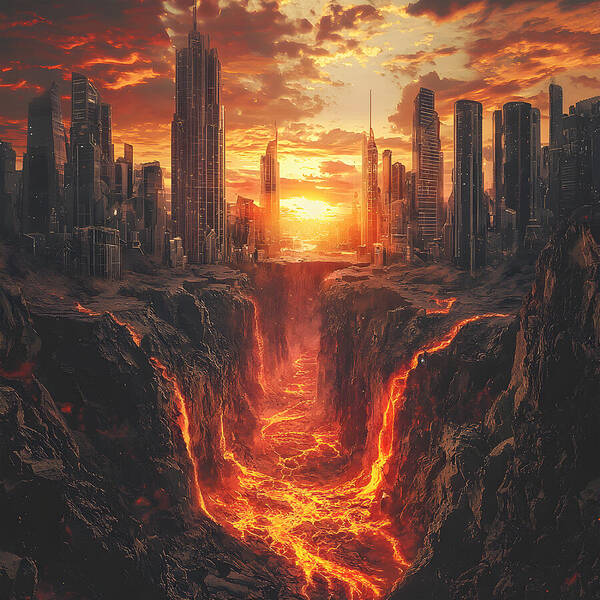 Rift of Desolation - Art Print