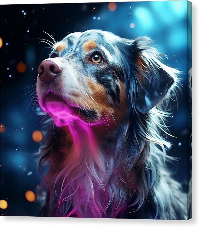 Ruff Radiance - Canvas Print