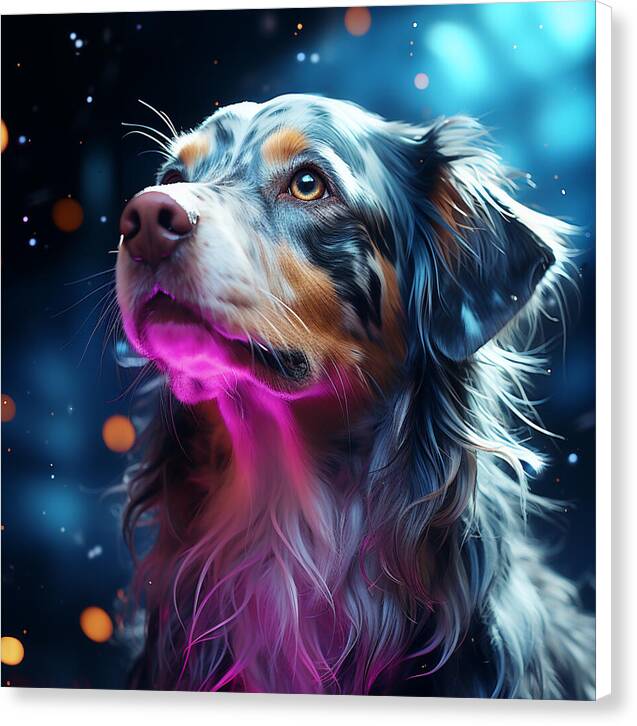 Ruff Radiance - Canvas Print
