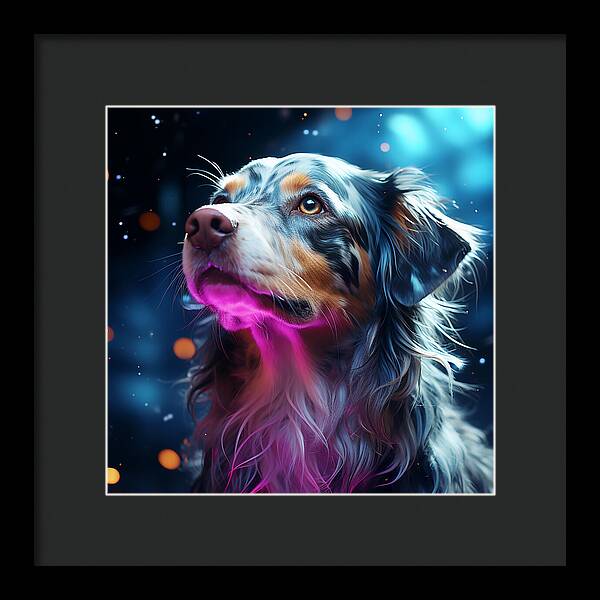 Ruff Radiance - Framed Print