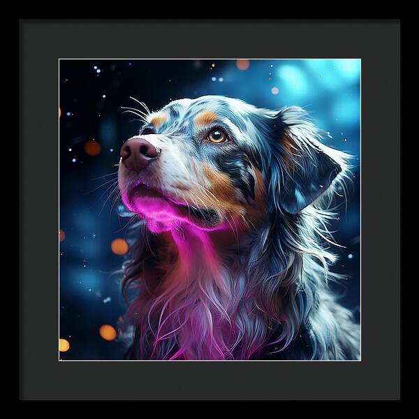 Ruff Radiance - Framed Print