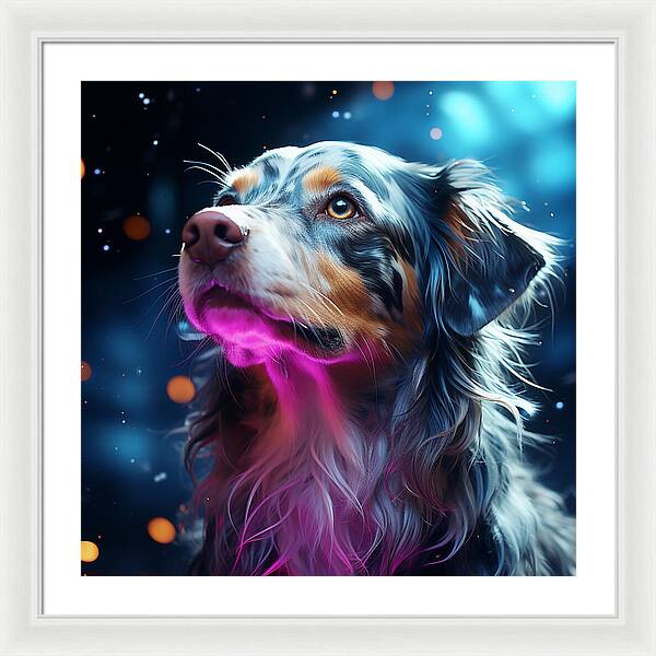 Ruff Radiance - Framed Print