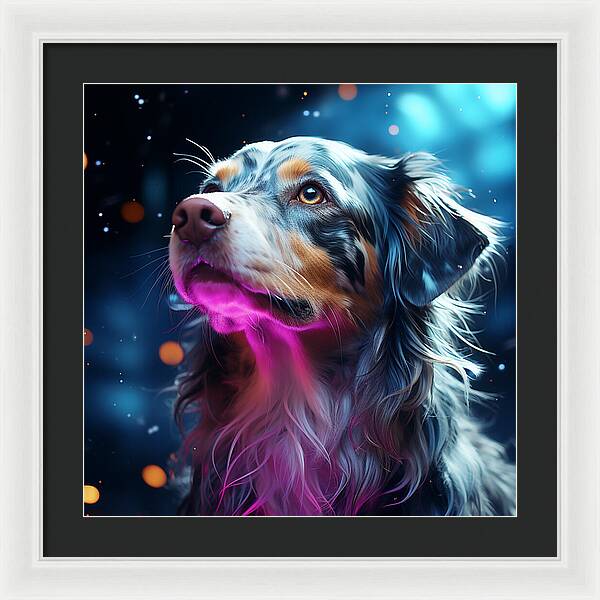 Ruff Radiance - Framed Print