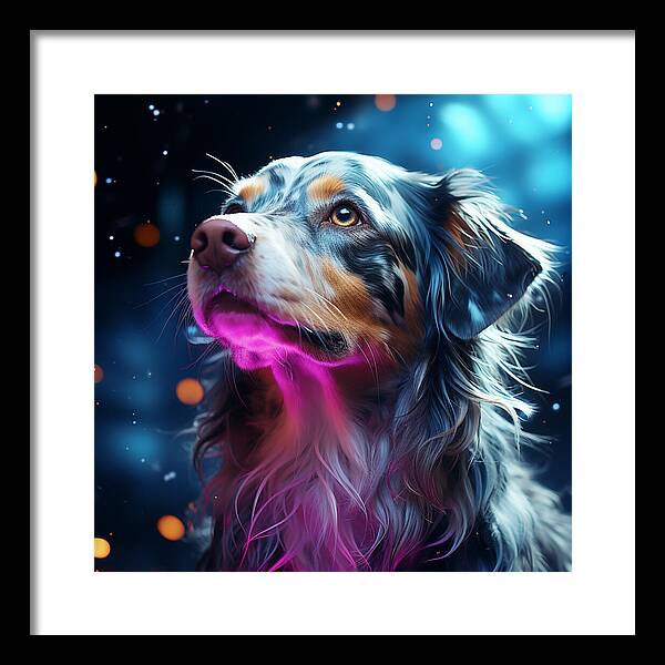Ruff Radiance - Framed Print