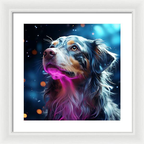 Ruff Radiance - Framed Print