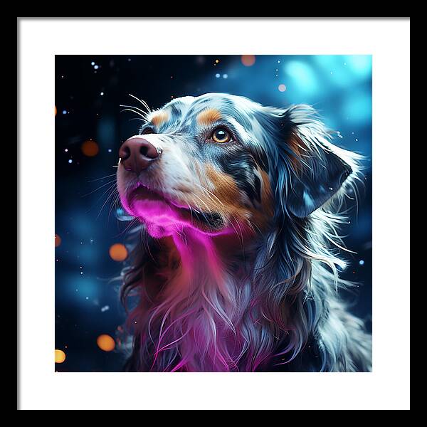 Ruff Radiance - Framed Print