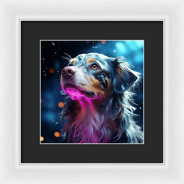 Ruff Radiance - Framed Print