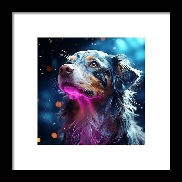 Ruff Radiance - Framed Print
