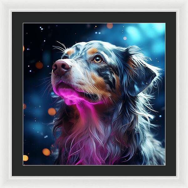 Ruff Radiance - Framed Print