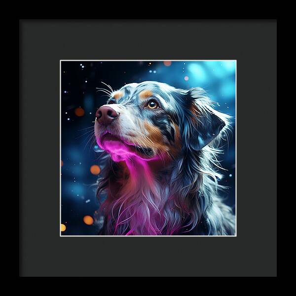 Ruff Radiance - Framed Print