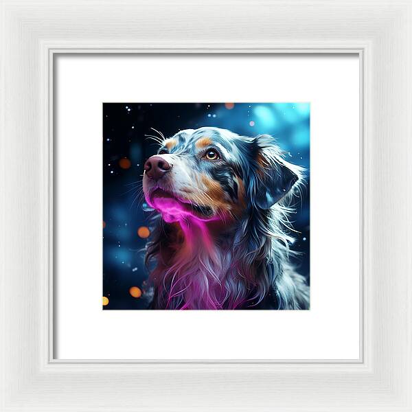 Ruff Radiance - Framed Print