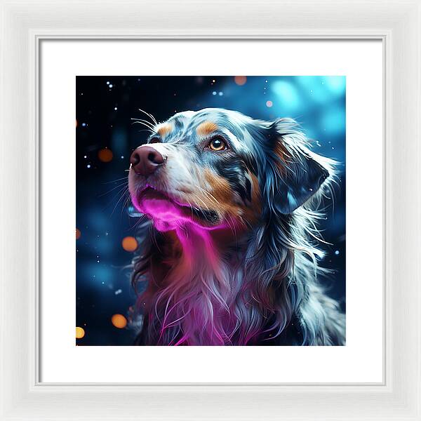 Ruff Radiance - Framed Print