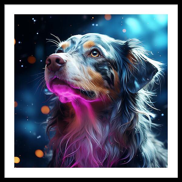 Ruff Radiance - Framed Print