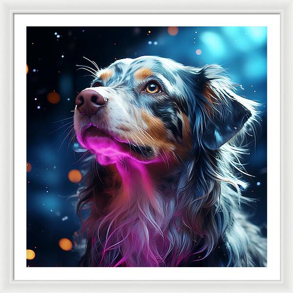 Ruff Radiance - Framed Print