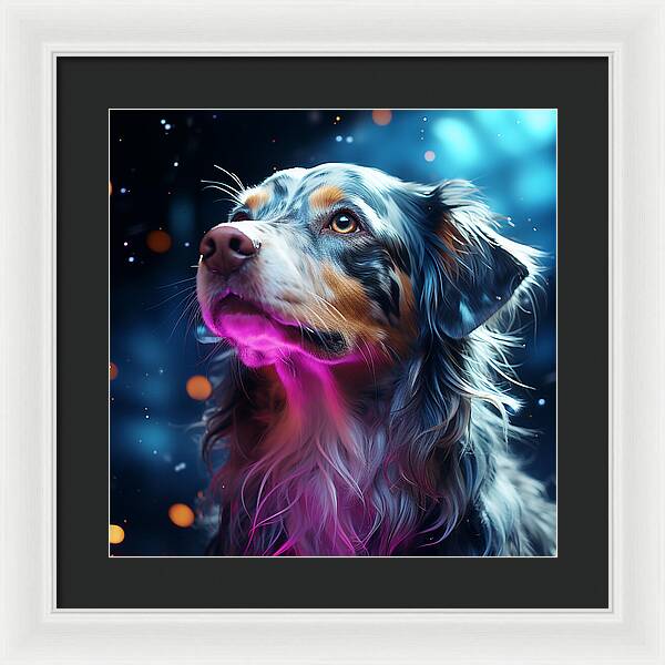 Ruff Radiance - Framed Print