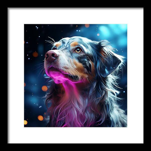 Ruff Radiance - Framed Print