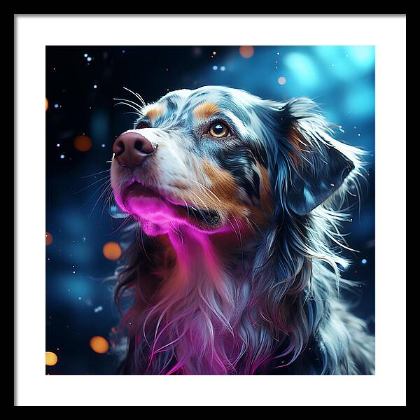 Ruff Radiance - Framed Print