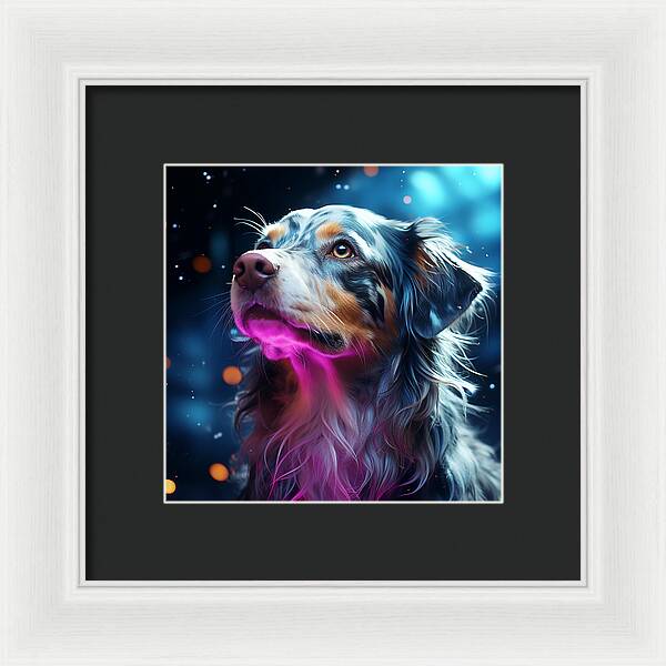 Ruff Radiance - Framed Print