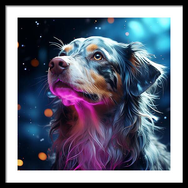 Ruff Radiance - Framed Print