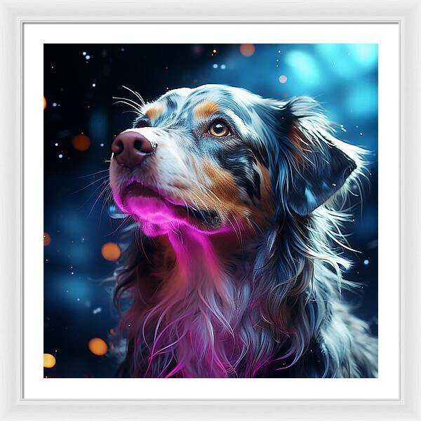 Ruff Radiance - Framed Print