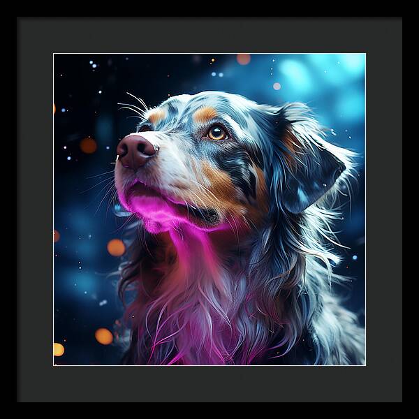 Ruff Radiance - Framed Print