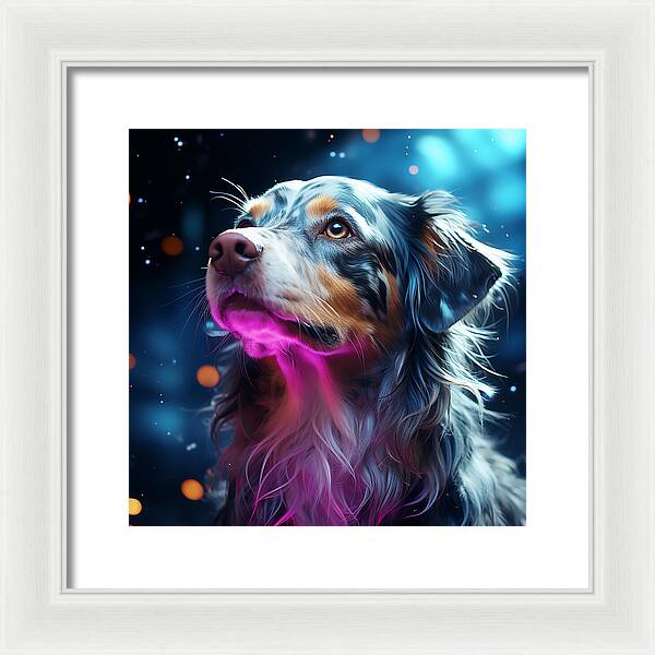 Ruff Radiance - Framed Print