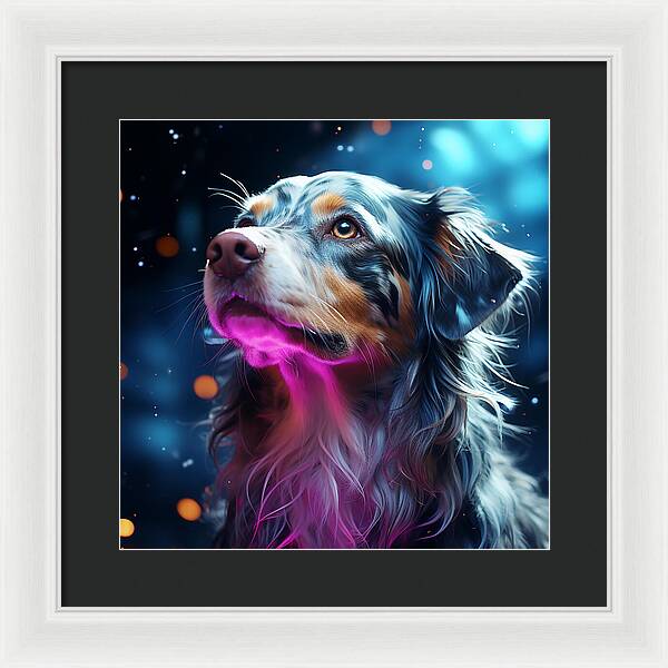 Ruff Radiance - Framed Print