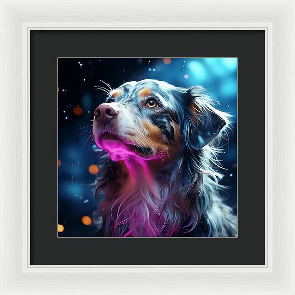 Ruff Radiance - Framed Print
