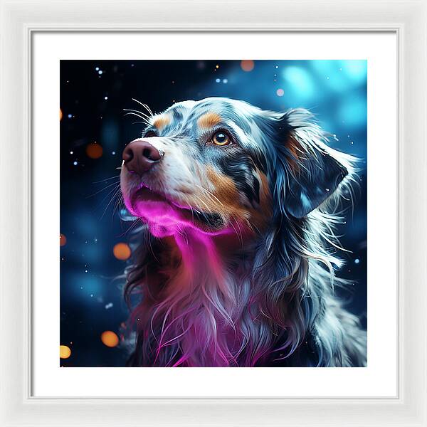 Ruff Radiance - Framed Print