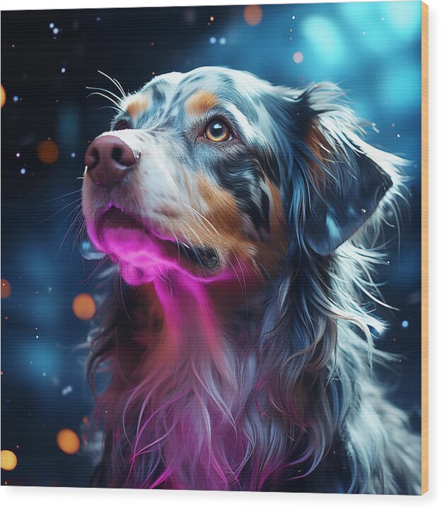 Ruff Radiance - Wood Print