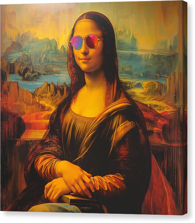 Shades of Mona - Canvas Print